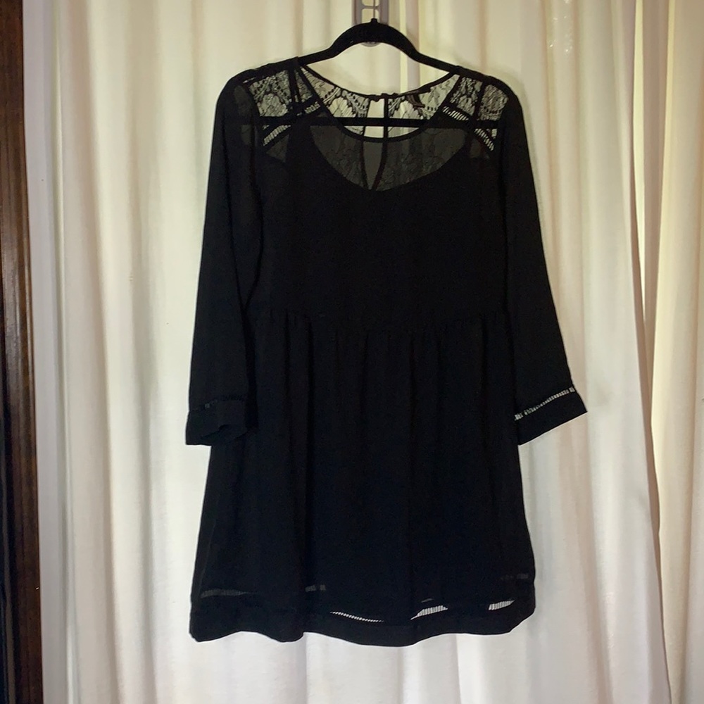 Forever21 black dress Size M